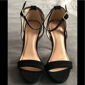 Open toe high heels